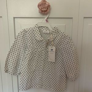 New with tags Noukies shirt -12m